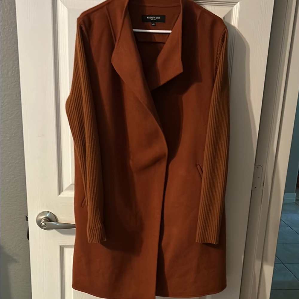 Kenneth Cole Women's Rust Cape Coat